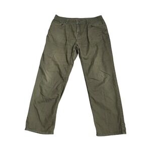 Prana Bridger Slim Fit  Olive Green‎ Pants Casual Outdoors Men's Size 38x30